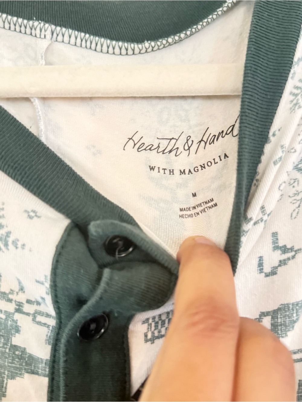 Hearth and hand Christmas onesie pajama - Picture 6 of 10